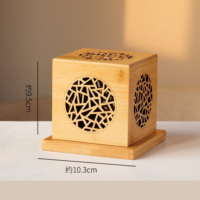 Crystal Energy Purification Box Peruvian Honkle Nanzhu hollow burning utensil sage incense burning utensil ornaments