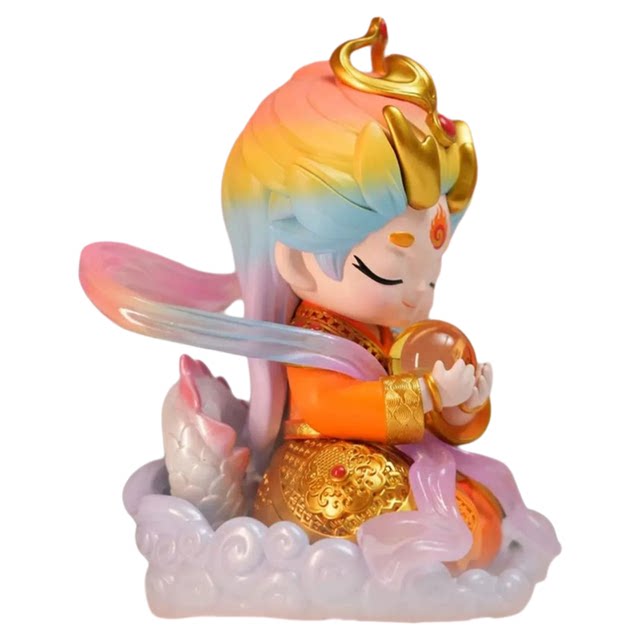 Happy Island Dragon Girl Desktop Figure Car Figure Ornament Holiday Gift Handmade Doll Birthday Gift Girl