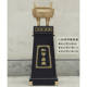 Lucky tripod floor-standing large antique bronze heyday Qianqiu company relocation opening gift office decoration