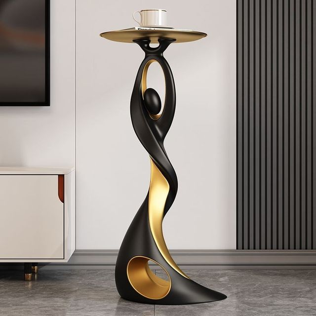 Creative art large floor-standing ornaments light luxury living room TV cabinet G sofa next to the entrance hall high-end home decoration