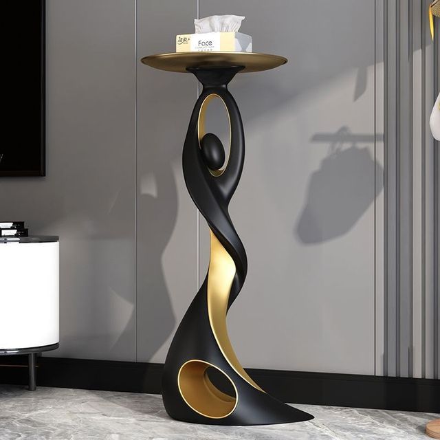 Creative art large floor-standing ornaments light luxury living room TV cabinet G sofa next to the entrance hall high-end home decoration