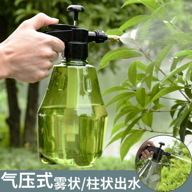 Household air pressure flower watering spray bottle small disinfection flower watering sprayer watering can gardening succulent plant watering kettle