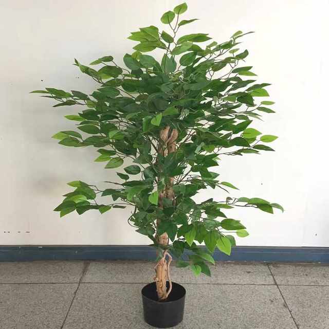 
Factory simulation potted banyan tree, artificial tree, small tree, green plant, landscape gardening, wedding, B&B, home decoration ornaments