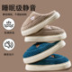 Cotton slippers for men, autumn and winter 2025 new indoor home anti-slip home plus plush cotton slippers for men