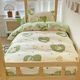 
Student dormitory three-piece g set A-grade mother-and-baby grade printed bunk bed quilt cover sheet style bedding single