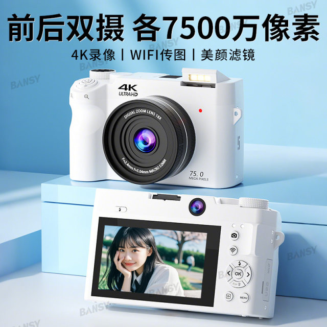Accompanied by micro-SLR CCD digital camera student party high-definition travel girls entry-level small children's polaroid
