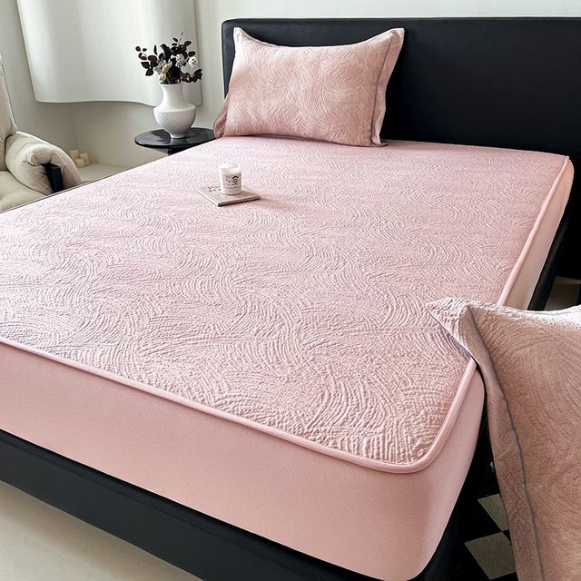 
Category A maternal and infant grade cooling PE ice n silk mat three-piece set 2025 new air-conditioned soft mat machine washable bed sheet