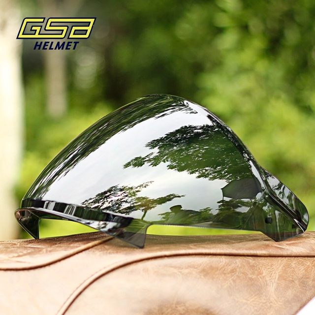 
GSB S278 helmet lens carbon fiber three-quarter half helmet special original factory fantasy black brown electroplating HD