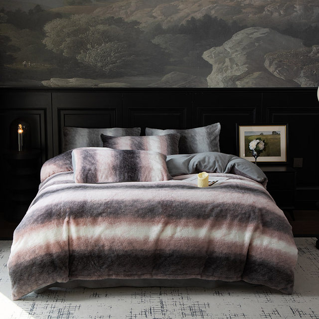 Katisha milk velvet four-piece set