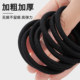 Highly elastic and durable rubber band headband for women 2025 new high ponytail hair rope does not hurt thin hair hair band leather case