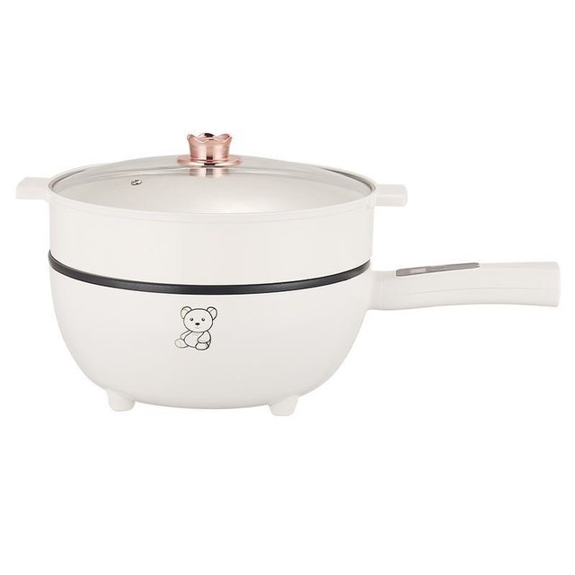 
Multifunctional electric rice cooker can cook vegetables, electric wok, household electric cooker, electric hot pot, dormitory student stir-fry, small