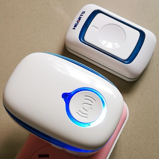 Hongshun doorbell wireless home ultra-long distance door seal call Lingmen Ling waterproof one tow two tow three