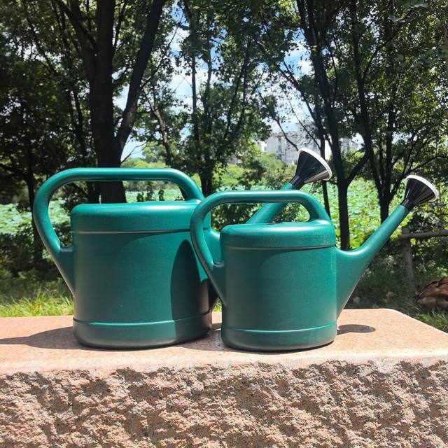 3-10L watering kettle long mouth large capacity plastic flower shower pot household cauliflower shower watering can gardening flower watering kettle