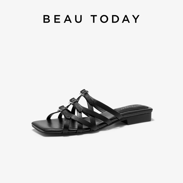 BeauToday Fashion Sandals Women's 2025 New Summer Outdoor Holiday Sandals