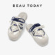 BeauToday's Birkenstocks Casual 2025 Summer New Mules Bag toe semi-tork slippers for women
