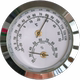 Inlaid thermometer hygrometer luggage instrument decoration mini metal round tea box automatic machine 37mm