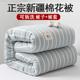 Xinjiang cotton quilt is set in winter and is thickened and warm cotton, cotton, cotton, cotton floc in spring and autumn, a complete set of cores
