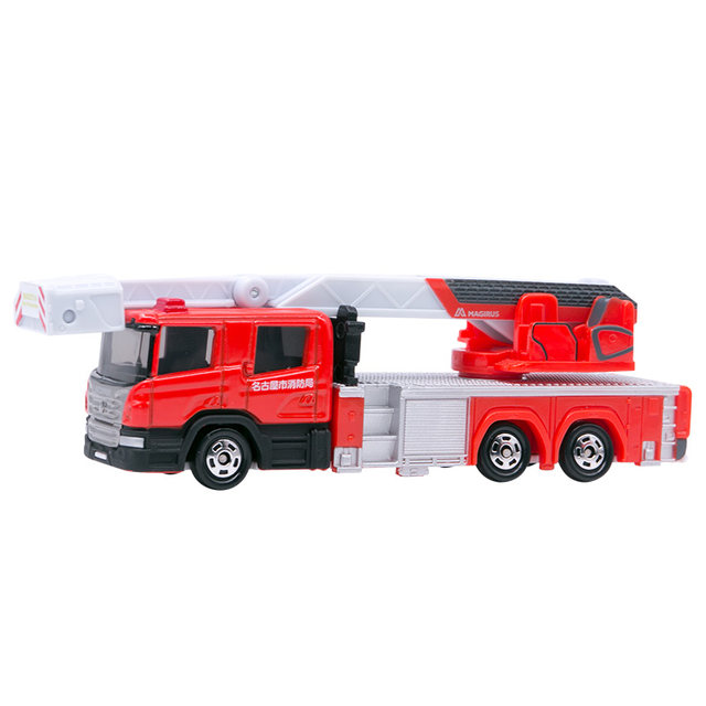 TOMICA alloy car model toys long car bus fire truck 133 engineering crane cargo transport truck