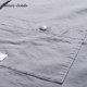 New products for spring Sunny clouds cotton shoulder-off loose jacket style shirt grey jacket