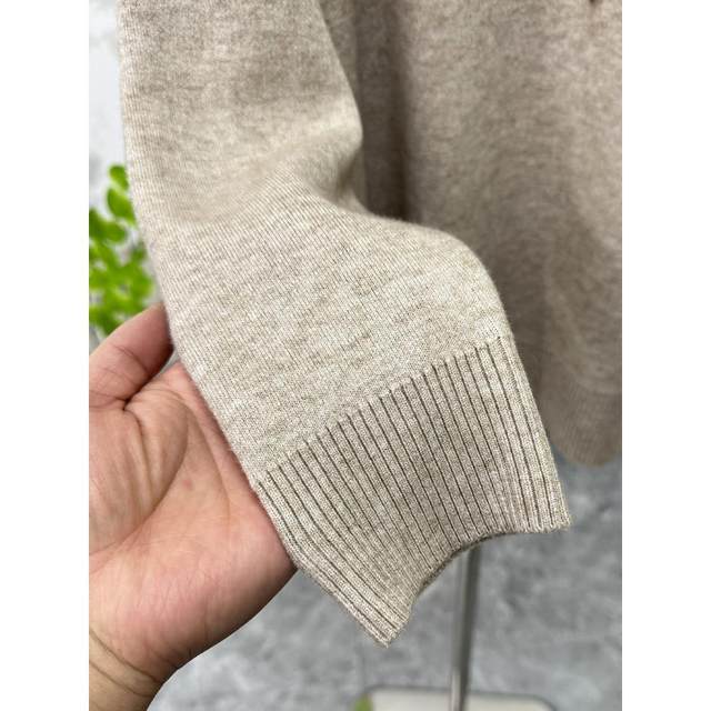 Plush mom winter clothing, fashionable half turtleneck bottoming shirt, thickened top, western style warm sweater for middle-aged and elderly women