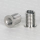 200H stainless steel inner and outer tooth strap hat flange type thread screw screw set restoration braces change diameter conversion nut
