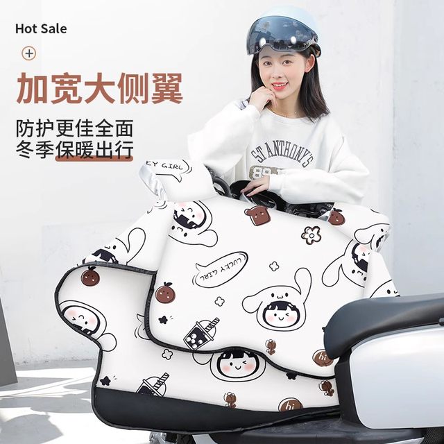 2025 new motorcycle windshield is thickened with double-sided waterproof small electric car in winter, all-season universal front windshield cover