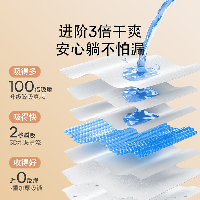 Manxi red camellia maternity puerperal pad, maternity-specific large diaper pad, disposable puerperal care pad, postpartum