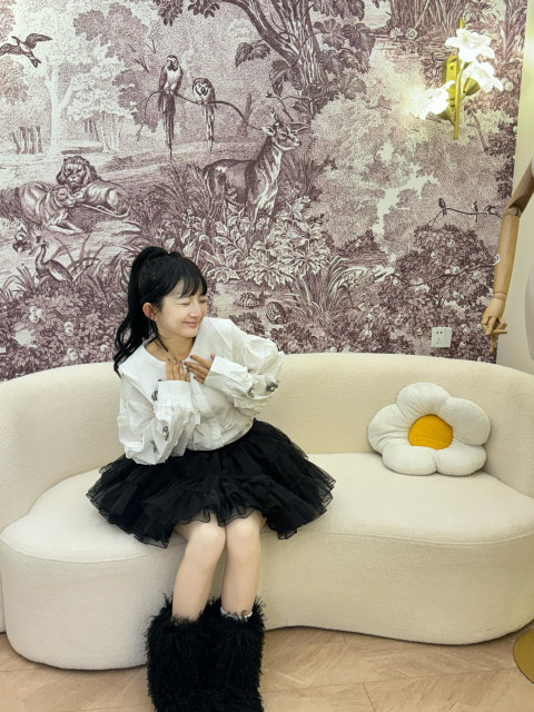 Organza skirt tutu skirt princess skirt ballet style half mini skirt