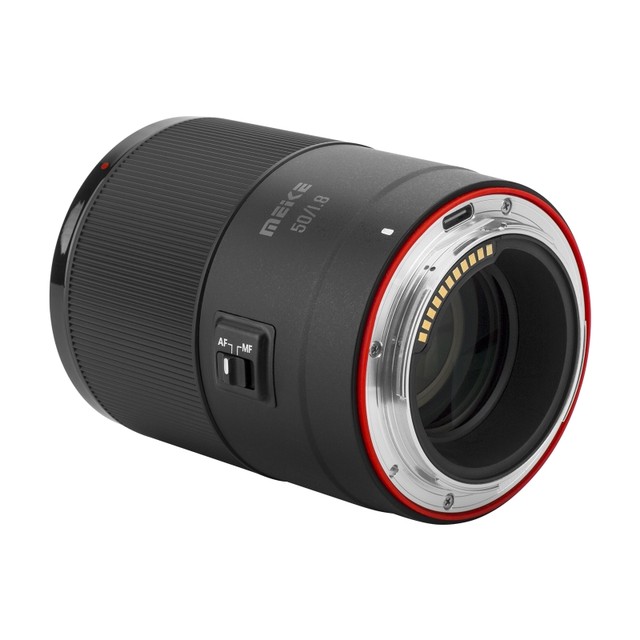 Meike 50mm F1.8 full-frame autofocus lens large aperture portrait fixed focus suitable for Sony and Nikon