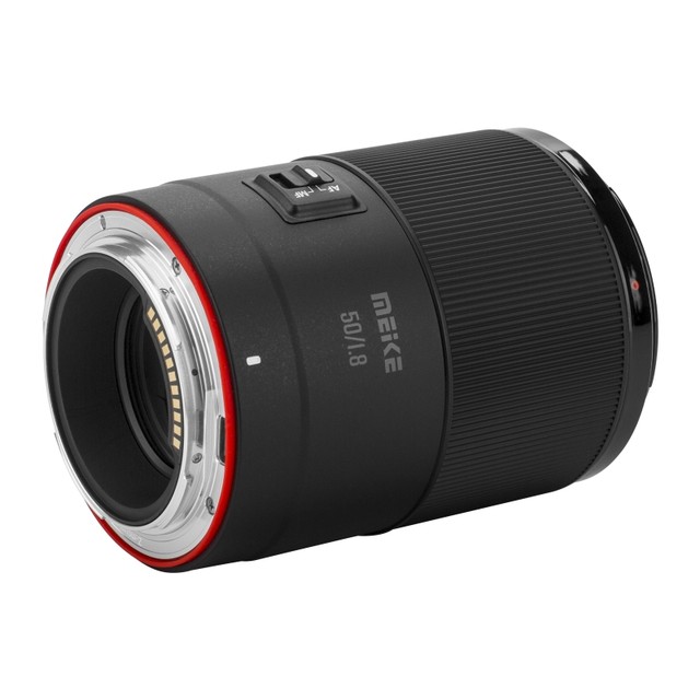 Meike 50mm F1.8 full-frame autofocus lens large aperture portrait fixed focus suitable for Sony and Nikon