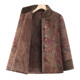 Grandma's winter clothing, gold velvet, Tang suit, cotton clothing, middle-aged and elderly people's New Year's wear cotton coats, women's cotton clothing, old ladies' cotton-padded jackets