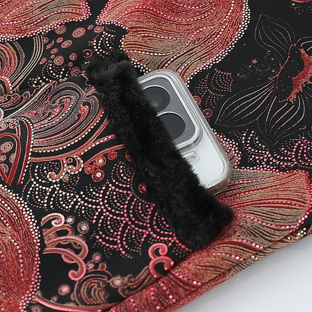 Grandma's new vest middle-aged and elderly women in autumn and winter thin velvet wearing mother horse clip old lady vest old man clothes