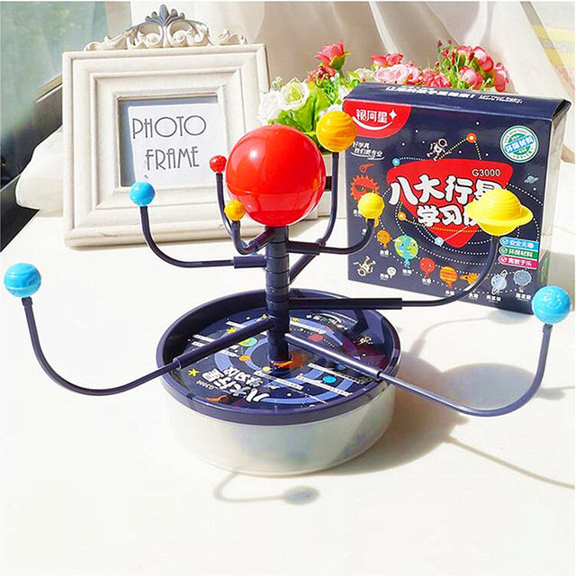 Eight planets, solar system, Milky Way, astronomy popular science teaching celestial body model, school kindergarten teaching