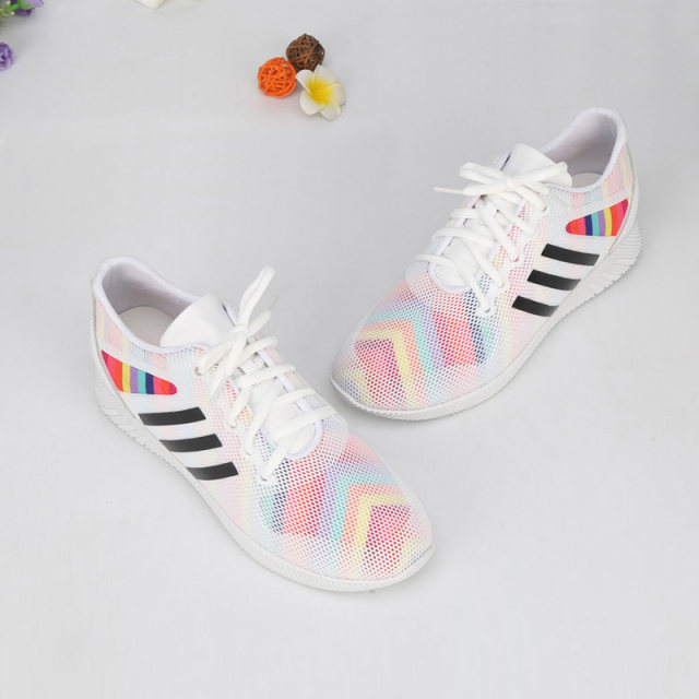 Large size women's shoes 41 to 43 sports casual shoes spring and summer new versatile large low heel flat mesh breathable single shoes