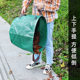 Falcked bag waterproof large -capacity garden woven bag courtyard outdoor folding deciduous garden gardening collection bag
