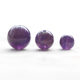 Genuine natural Uruguayan amethyst purple hand bead lavender Roland amethyst loose beads