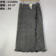 Vintage Japanese retro high waist A-line hip skirt literary retro plaid Japanese royal sister style autumn and winter middle skirt