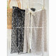 Spring and summer lace -up skirt floral niche design gauze skirt atmosphere, fart curtain, stacking middle -long skirt curtain girl

