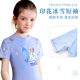 Disney children's swimsuit girls one-piece 2024 new Elsa Princess bikini cute swimsuit swimsuit