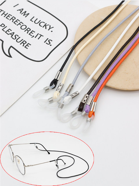 Japanese glasses rope lanyard chain female hanging neck anti -men's anti -lost eyes chain chain chain old flowers mirror chain
