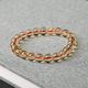7A natural citrine loose bead bracelet for men and women DIY handmade bracelet necklace bead crystal multi-treasure single