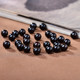 7A selected natural ebony loose beads for men and women, diy handmade bracelets, necklaces, multi-treasure beads with beads