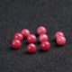 7A red stone color chalcedony loose beads men and women couple bracelet diy handmade bracelet necklace accessories