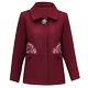 2025 mother autumn jacket short jacket fashionable wool top new style middle-aged and elderly spring and autumn windbreaker women