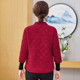 Middle-aged and elderly women's autumn and winter half-sleeved cotton coat with velvet warm vest mother's outfit mid-sleeved vest short-sleeved cotton jacket