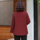 
Mother's autumn woolen jacket 2025 new style foreign style 50 and 60 middle-aged and elderly women's spring and autumn woolen tops