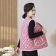 New mother's autumn and winter velvet vest middle-aged women's stylish waistcoat vest middle-aged and elderly women's winter clothing vest outer wear