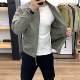 Thin coat men's stand -up collar leisure versatile fashion 2025 spring and autumn short baseball uniform top