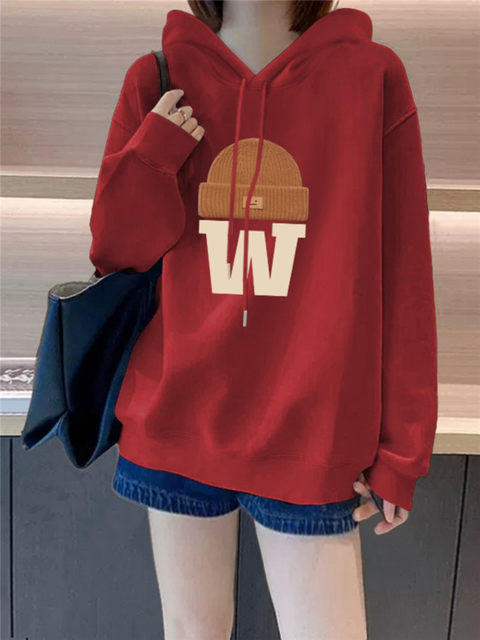 WXENAIEDK Royal Coat Of Arms Hoodie - Cotton Sweatshirt With UK Emblem, Unisex Casual Pullover