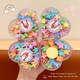 Children's candy color small grab clip sweet cute princess head broken hair bang clip girl forehead clip headdress hair clip